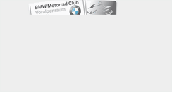 Desktop Screenshot of bmw-motorradclub.at